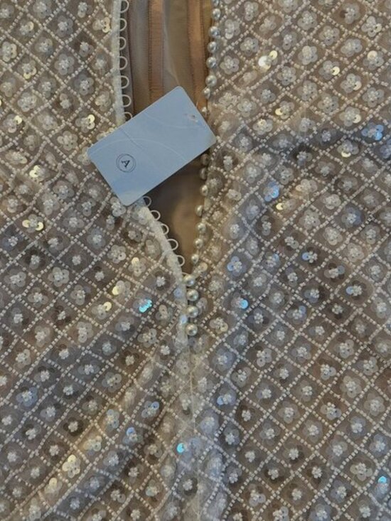 *brand new* Anthropologie Watters Crescendo Strapless Bow Mini Dress - wedding - Picture 4 of 5